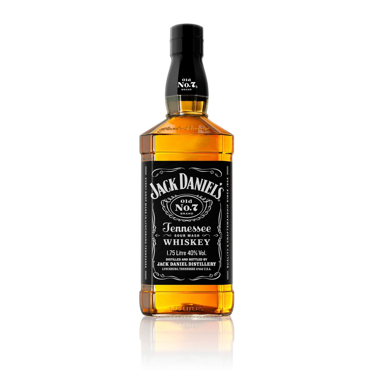 JACK DANIEL'S Whisky Tennessee 40% 1.75cl