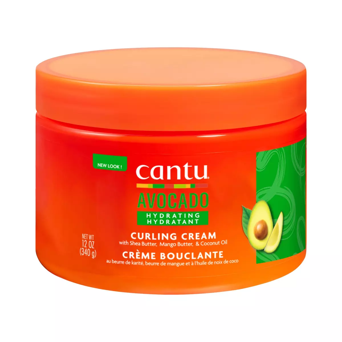 CANTU Crème bouclante hydratante avocat 340g