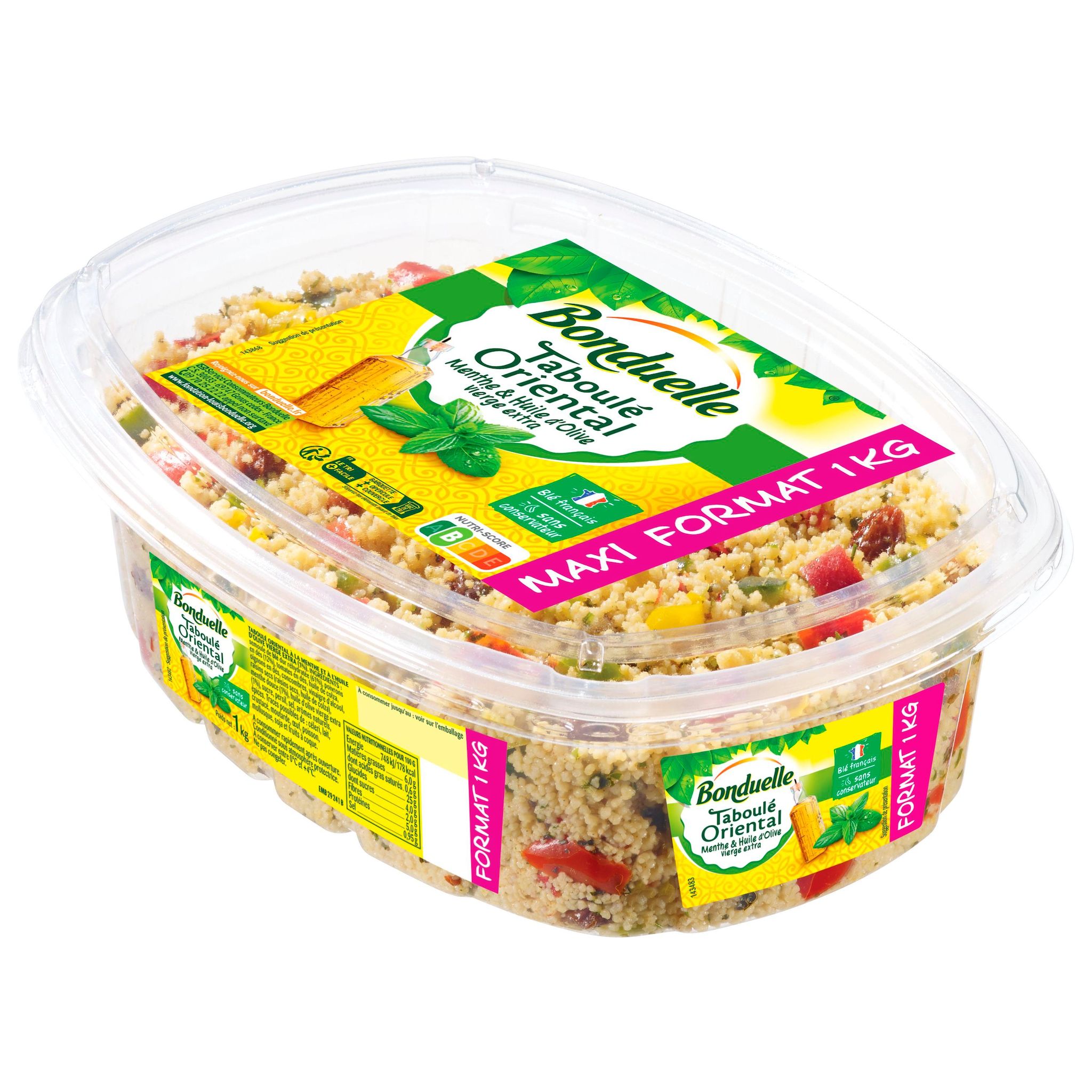 Voir la diapositive 3 : BONDUELLE Taboulé oriental 1kg