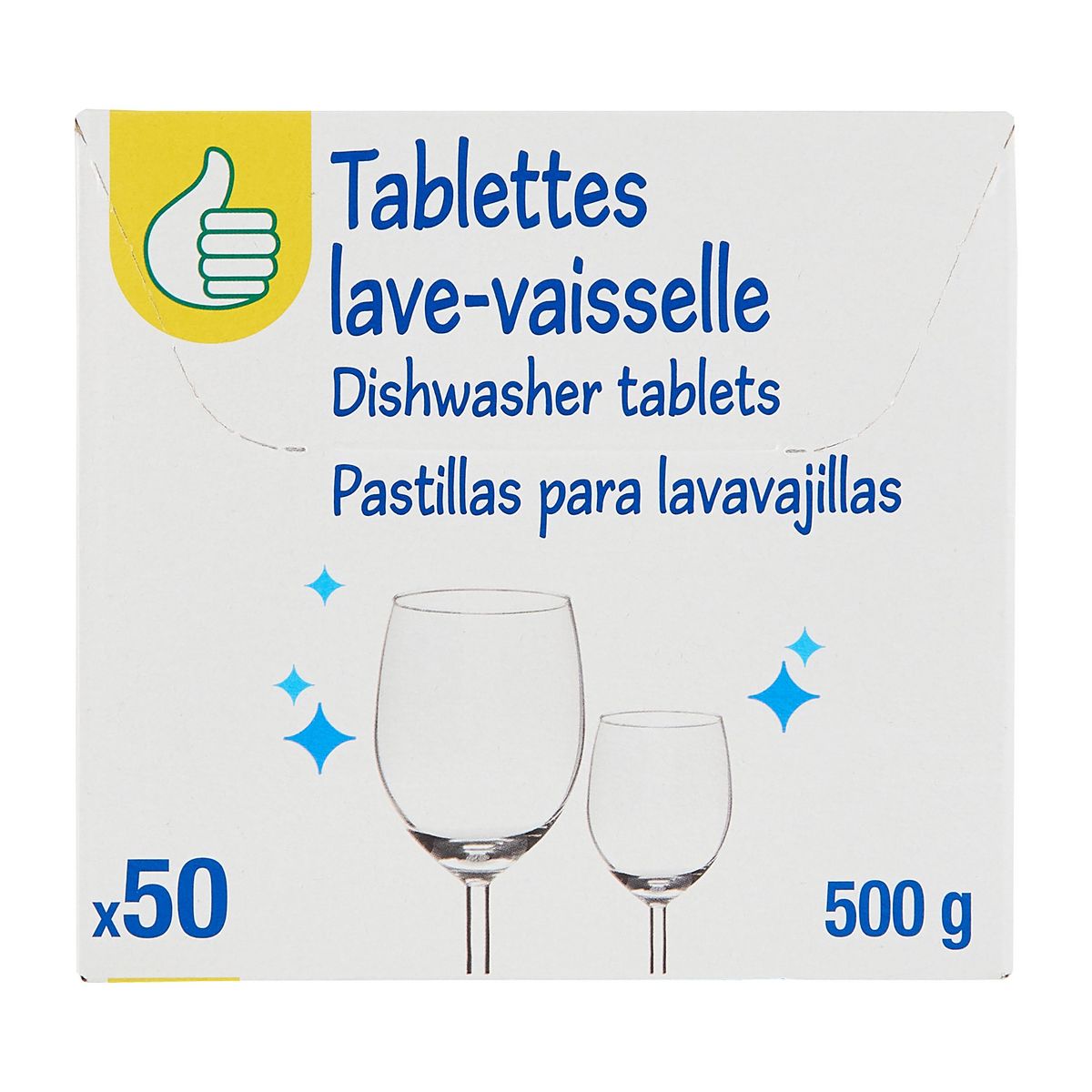 POUCE Tablettes lave-vaisselle 50 tablettes