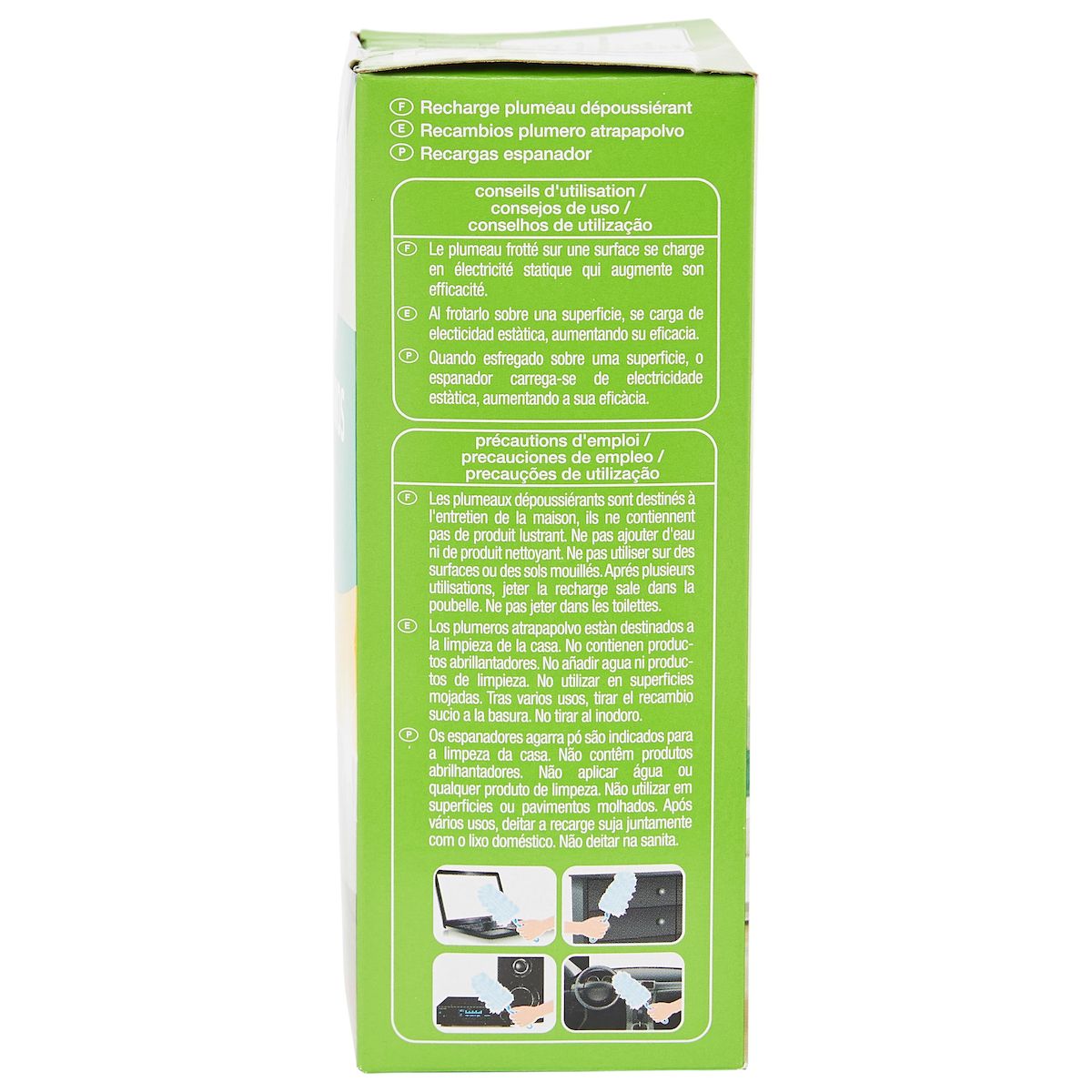 AUCHAN Recharges plumeau dépoussiérant 10 recharges