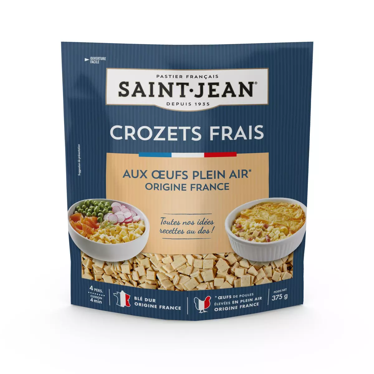 SAINT JEAN Crozets frais 4 portions 375g