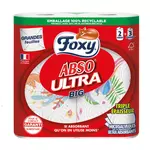 FOXY Essuie tout Abso Ultra Big ultra-absorbants triple épaisseur =3 classiques 2 rouleaux