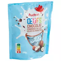 CHEVALIERS D'ARGOUGES Chevaliers d'Argouges tuiles chocolat lait caramel  bio 130g pas cher 