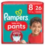 PAMPERS Baby-Dry pants couches-culottes taille 8 (+19kg) 26 couches