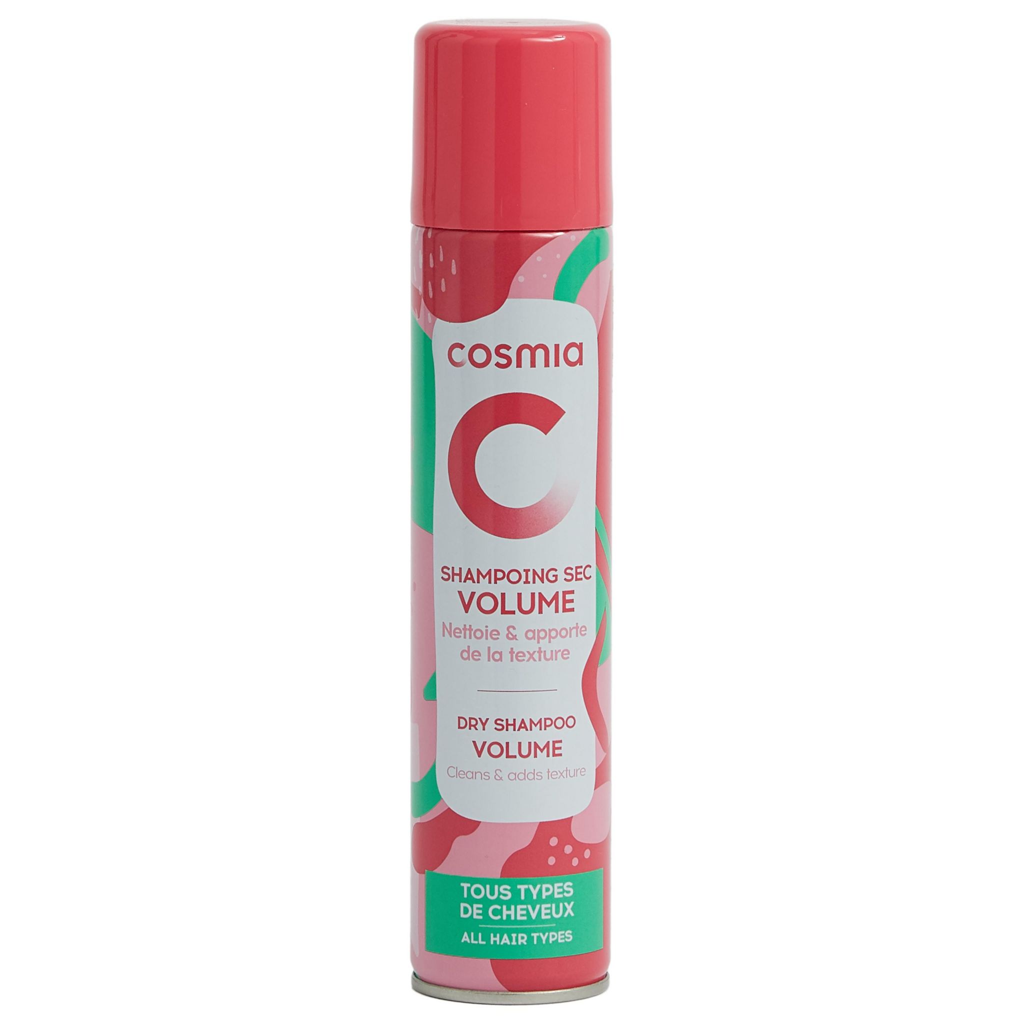 Voir la diapositive 2 : COSMIA Shampooing sec en spray volume tous types de cheveux 200ml