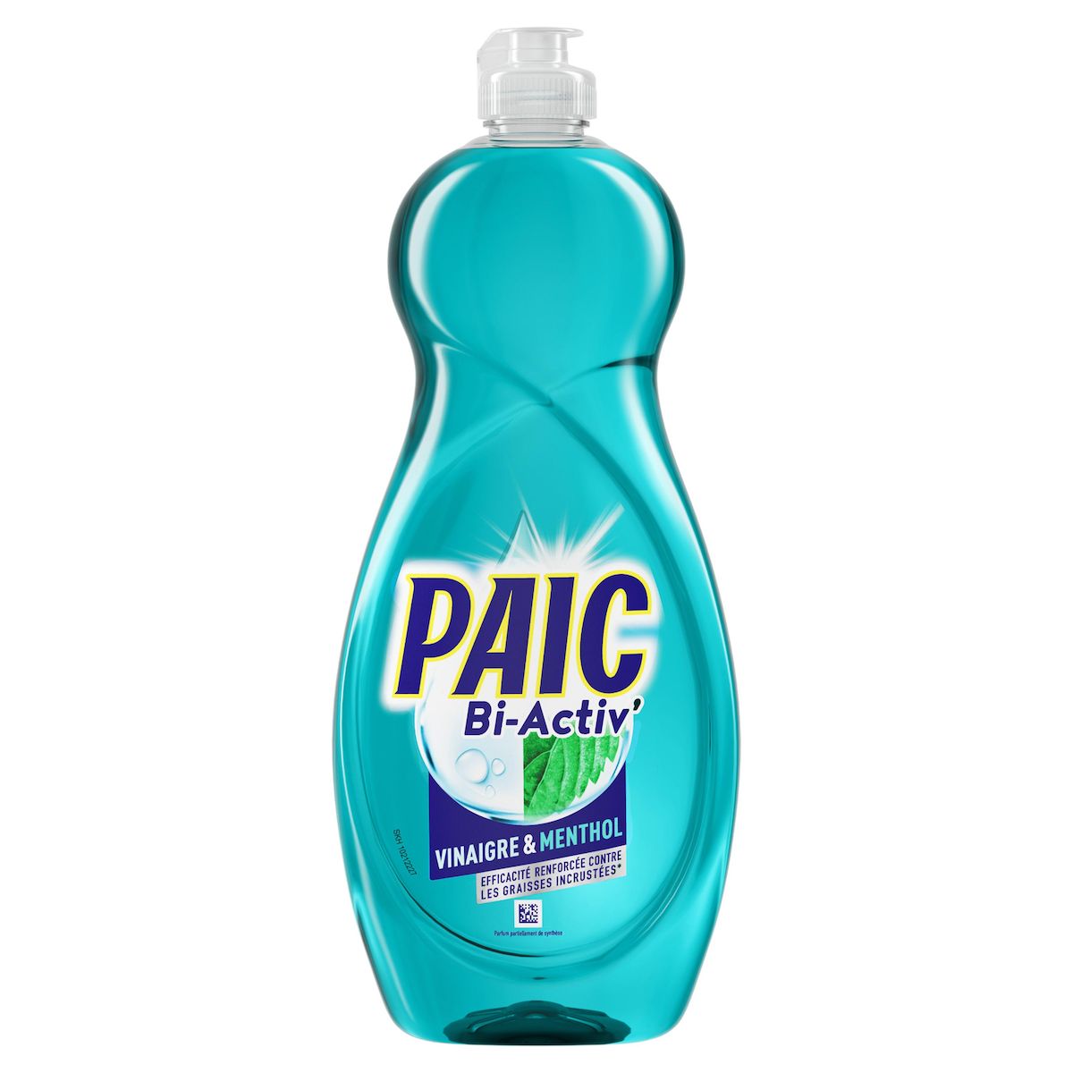 PAIC Liquide vaisselle 2en1 vinaigre menthol 750ml