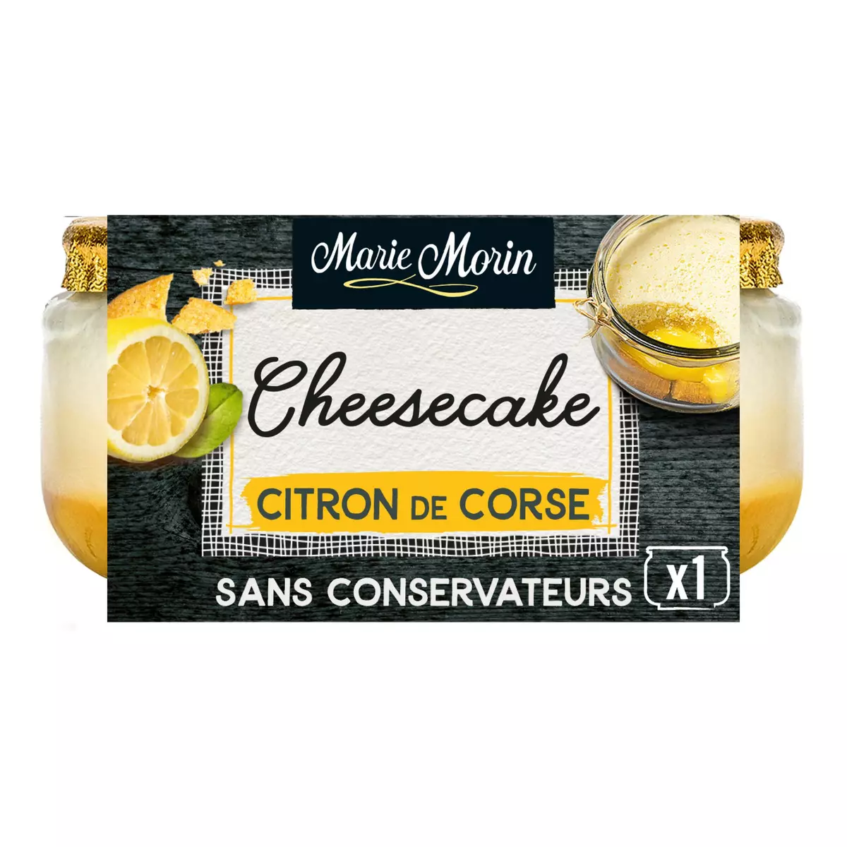 MARIE MORIN Cheesecake citron de Corse 100g