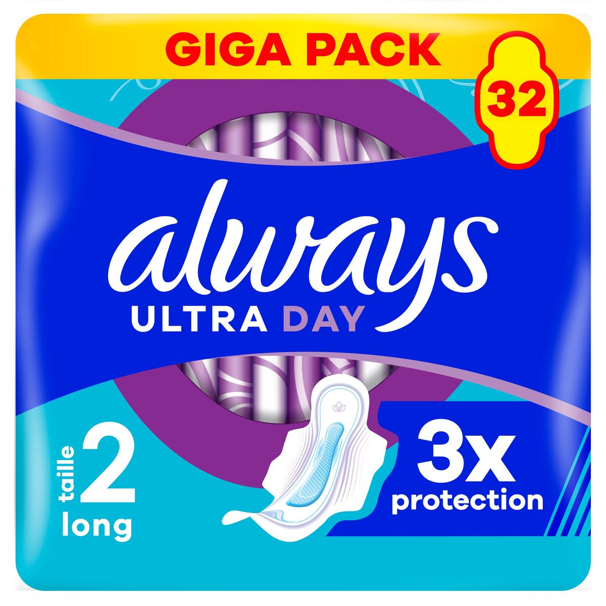 ALWAYS Serviettes hygièniques ultra day x32