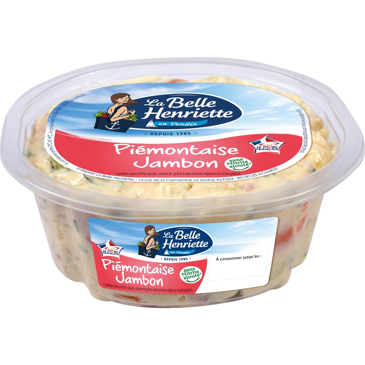 LA BELLE HENRIETTE Salade piémontaise jambon 300g