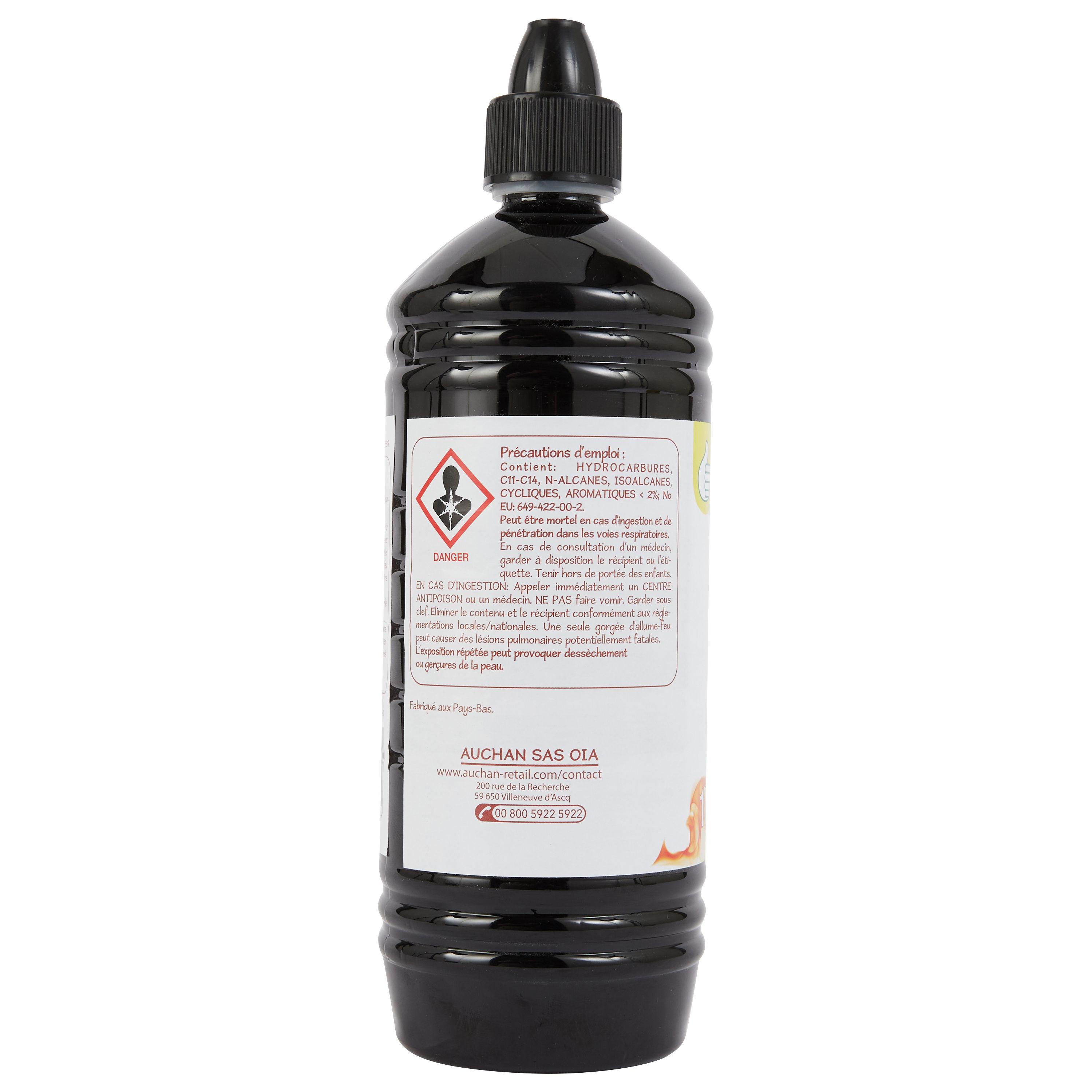 Voir la diapositive 2 : POUCE Allume- feux liquide 1L