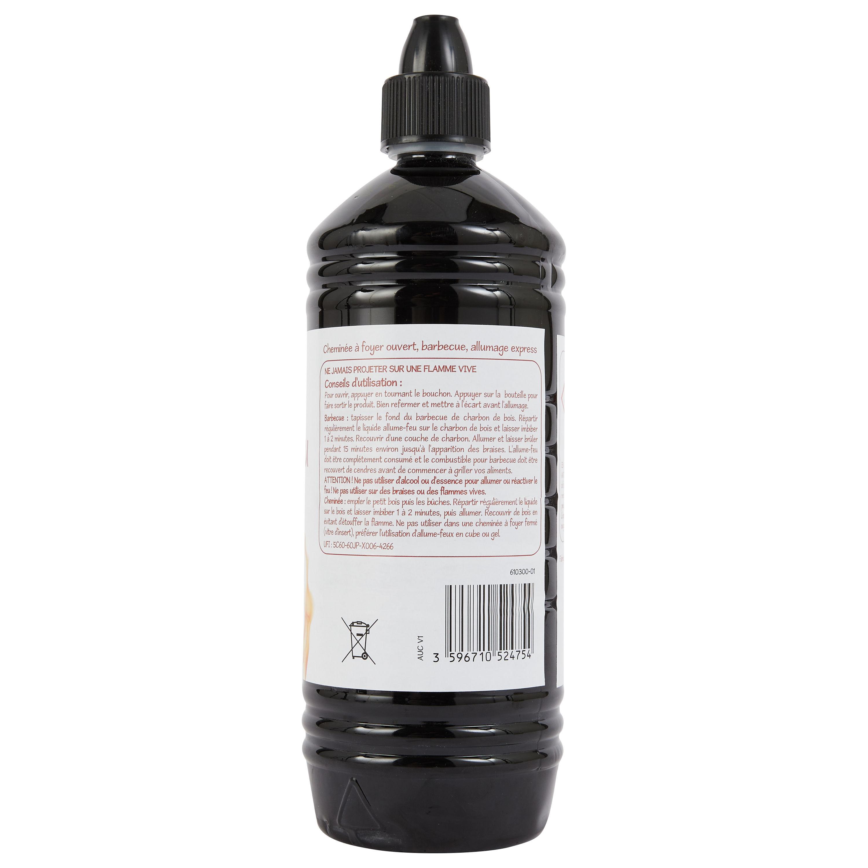 Voir la diapositive 4 : POUCE Allume- feux liquide 1L