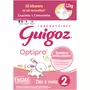 GUIGOZ Optipro 2 lait 2ème âge en poudre dès 6 mois 2x600g