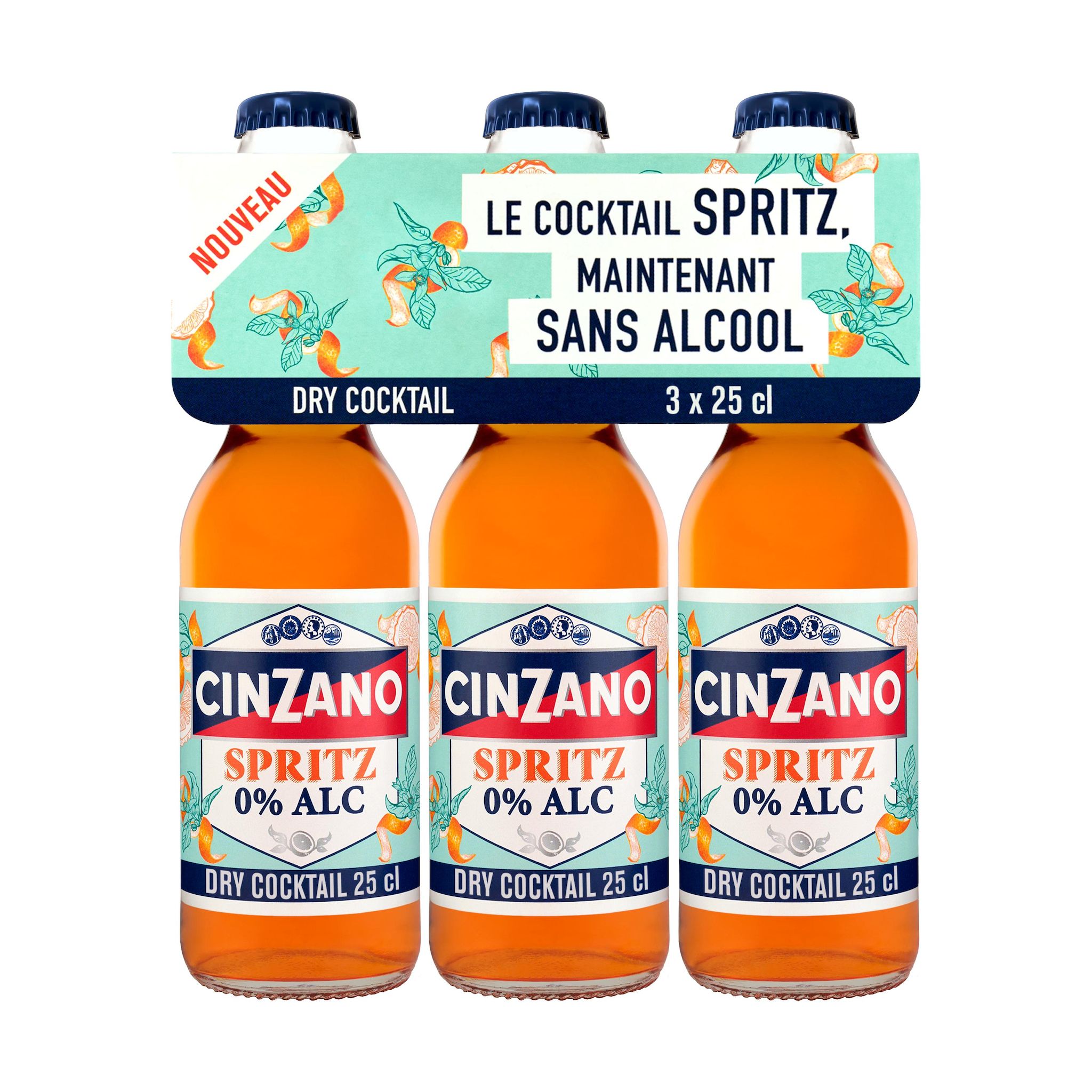 Voir la diapositive 2 : CINZANO Spritz 0% 3x25cl