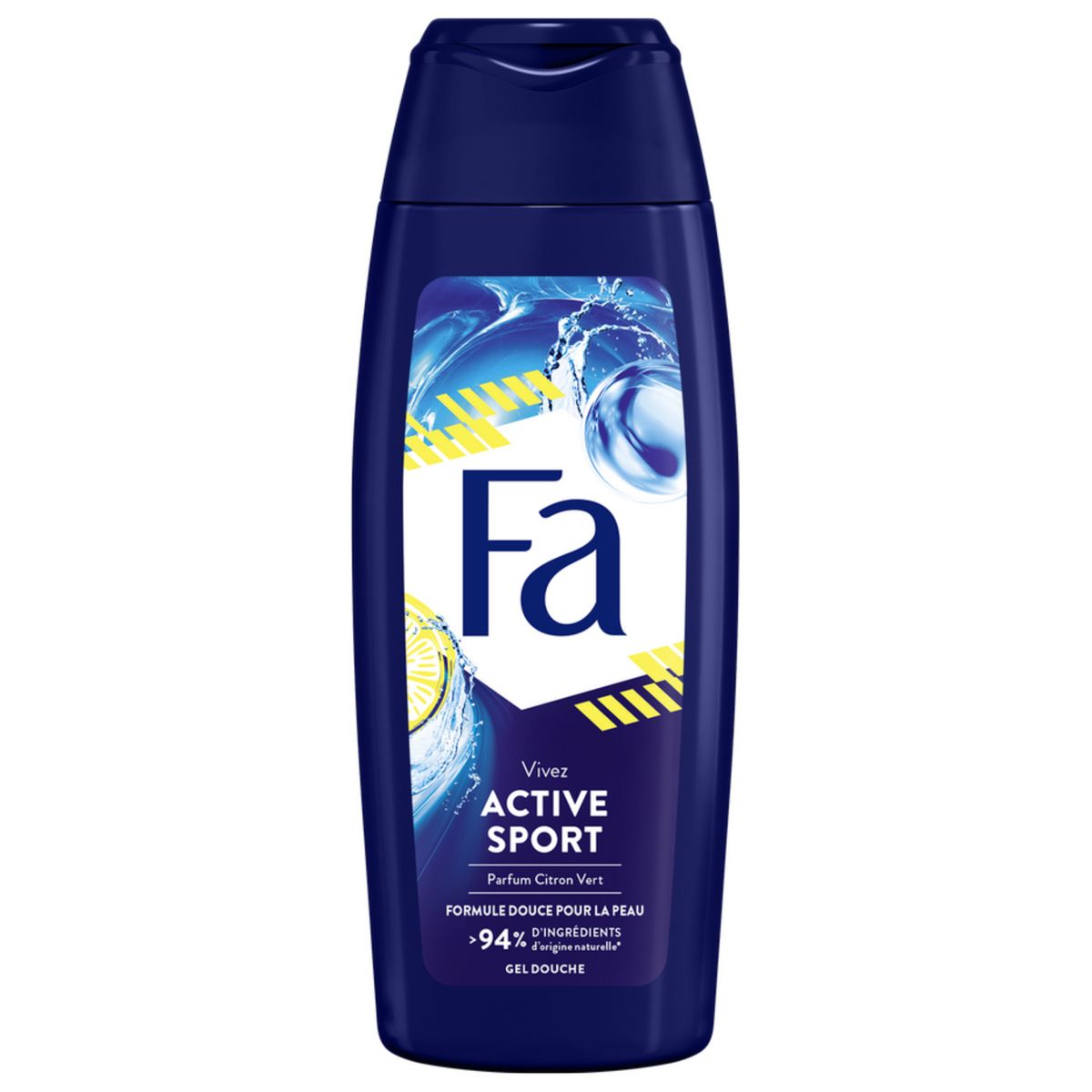 FA Gel douche active sport parfum citron vert 250ml