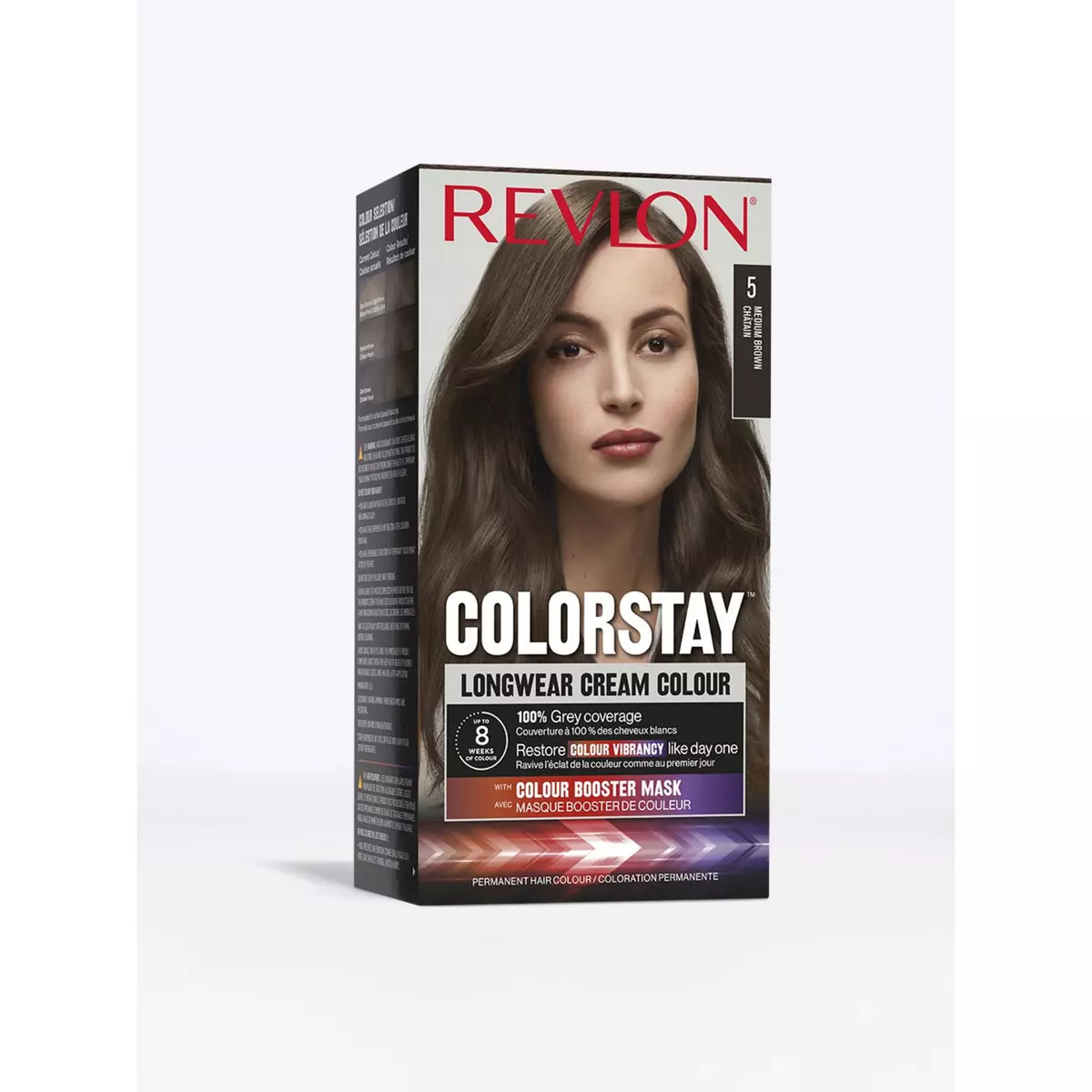REVLON Colorstay coloration permanente 5 châtain 1 kit