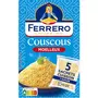 FERRERO Couscous moelleux en sachets cuisson 5 sachets 500g