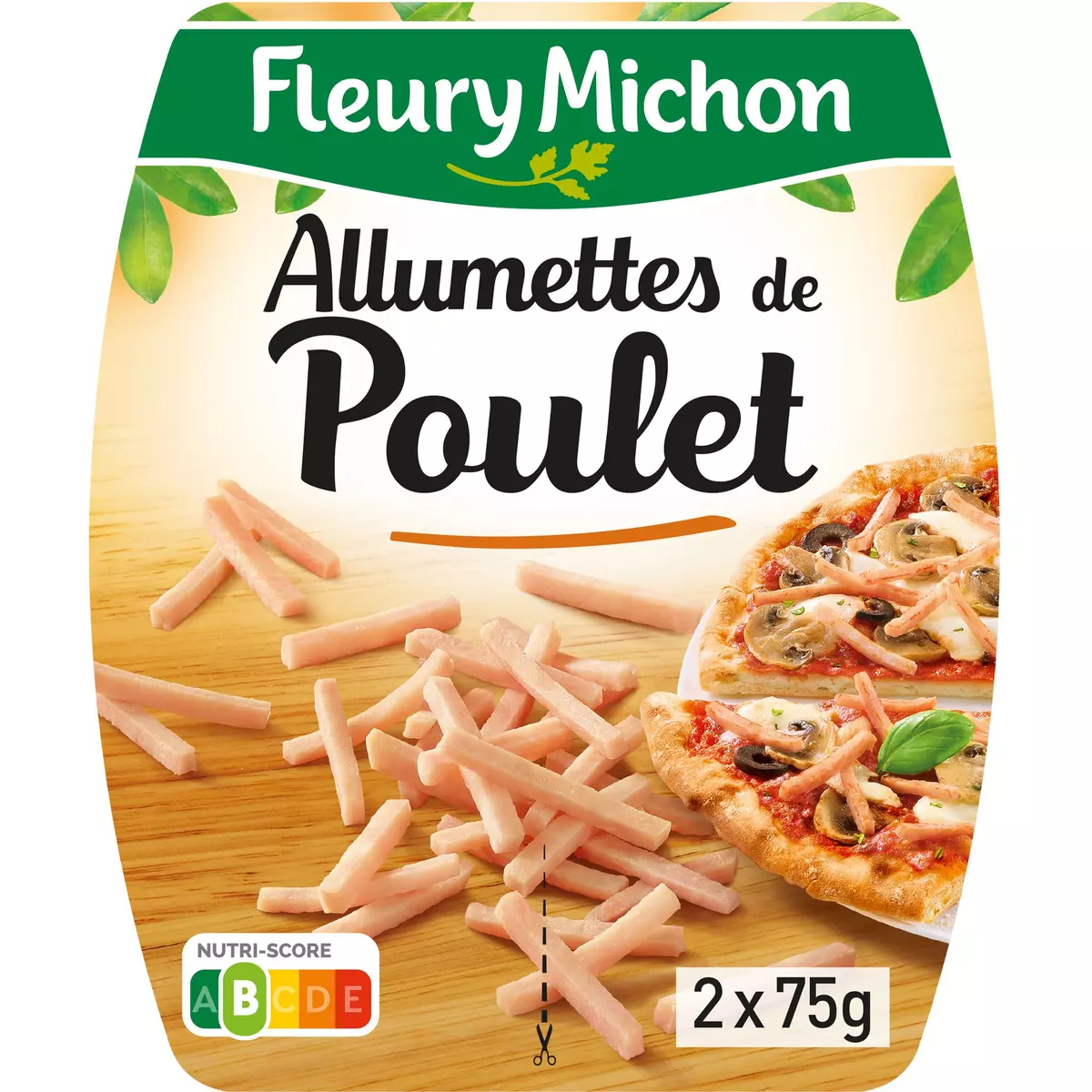 FLEURY MICHON Allumettes de poulet 2x75g