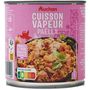 Voir la diapositive 1 : AUCHAN Paëlla cuisson vapeur 1 portion 290g