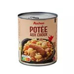 AUCHAN Potée aux choux 2 portions 840g