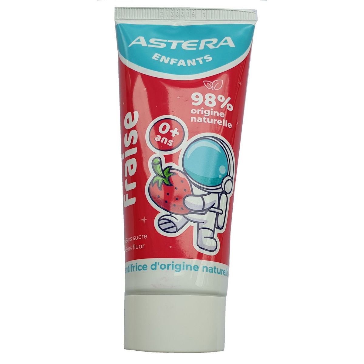 ASTERA Dentifrice d'origine naturelle enfants fraise 75ml