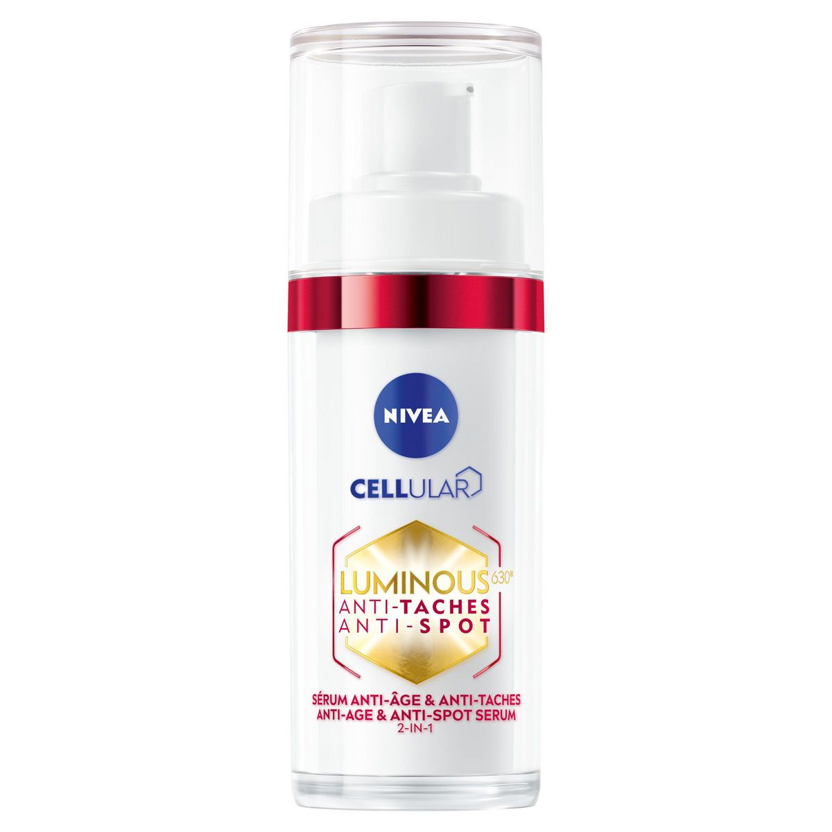 NIVEA Sérum luminous 2en1 anti-âge et tâches 30ml