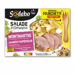 SODEBO Salade & compagnie Montmartre pâte jambon supérieur oeuf emmental 1 portion 320g
