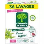 L'ARBRE VERT Lessive concentré en poudre au savon végétal 36 lavages 1.8kg
