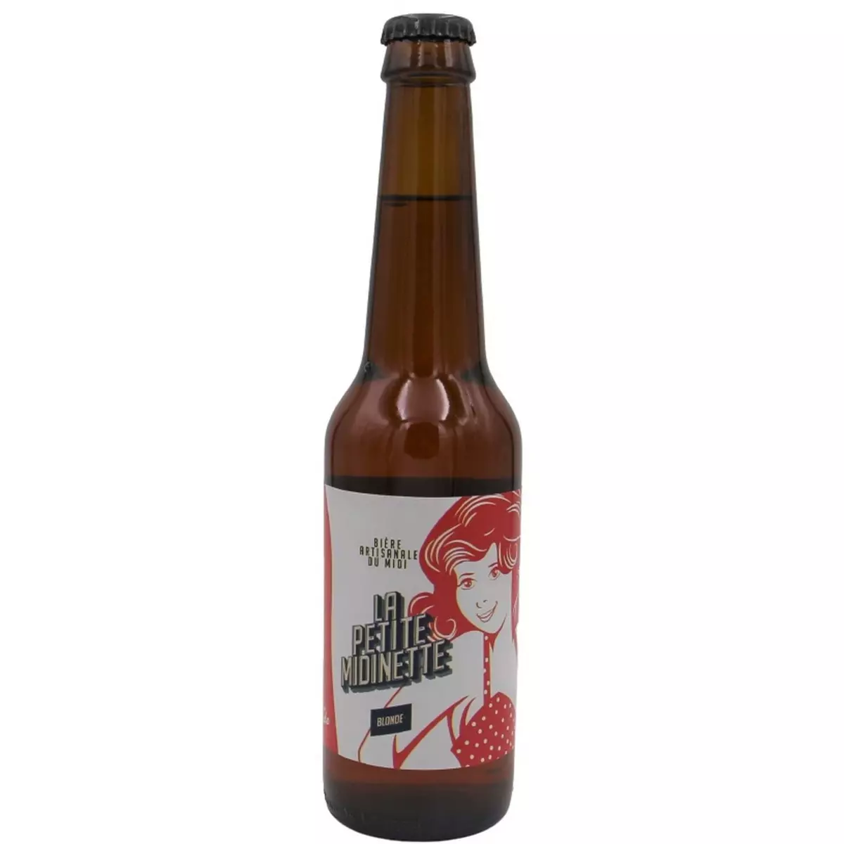 LA PETITE MIDINETTE Bière blonde artisanale 6% bouteille 33cl