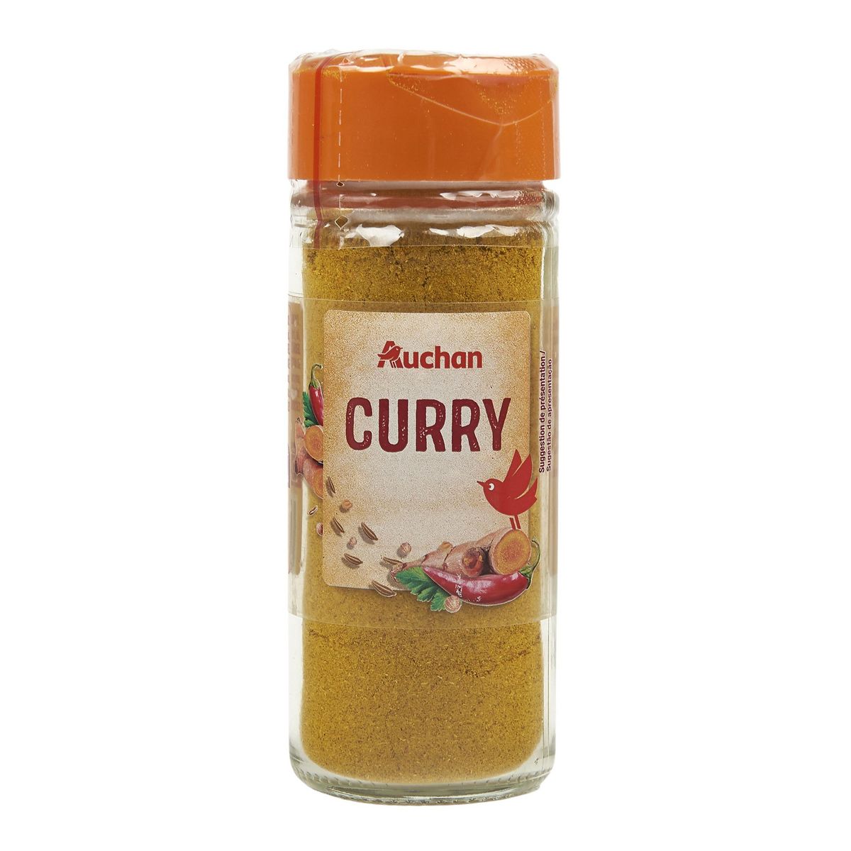 AUCHAN Curry en poudre 42g