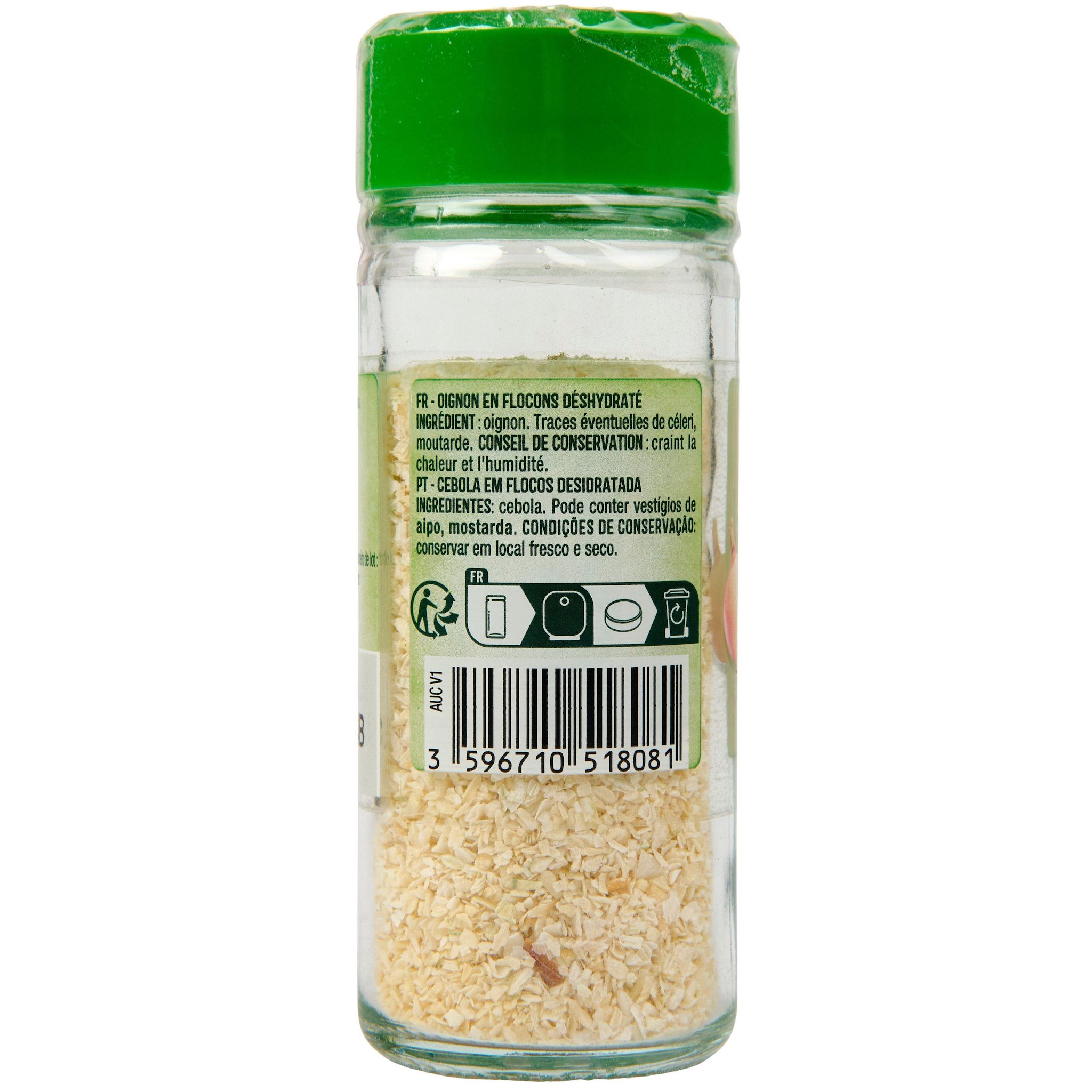 Voir la diapositive 3 : AUCHAN Oignon flocons 30g