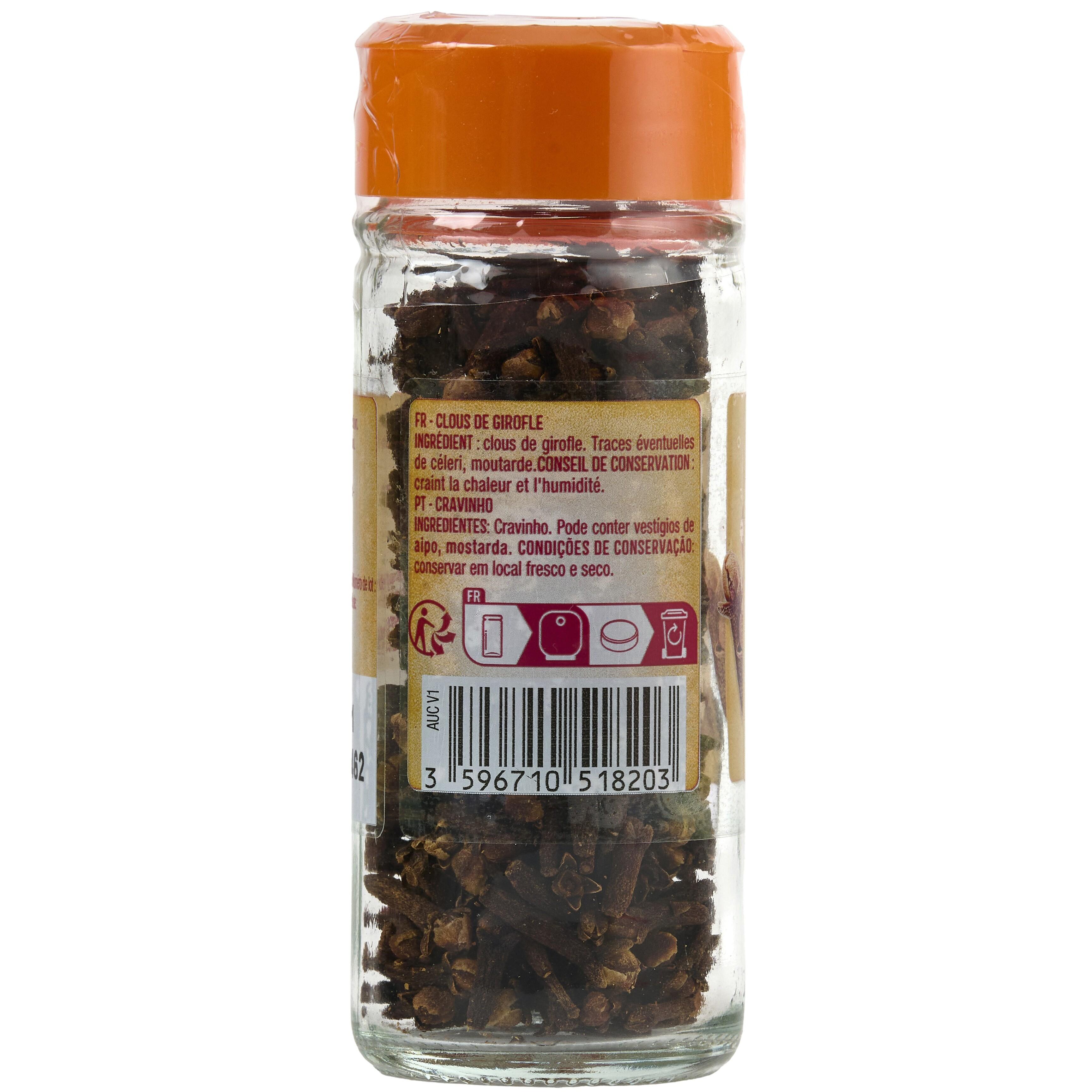 Voir la diapositive 2 : AUCHAN Clous de girofle 23g