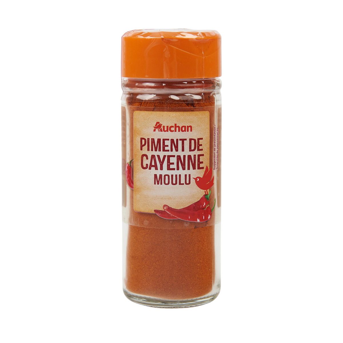 AUCHAN Piment de cayenne moulu 38g