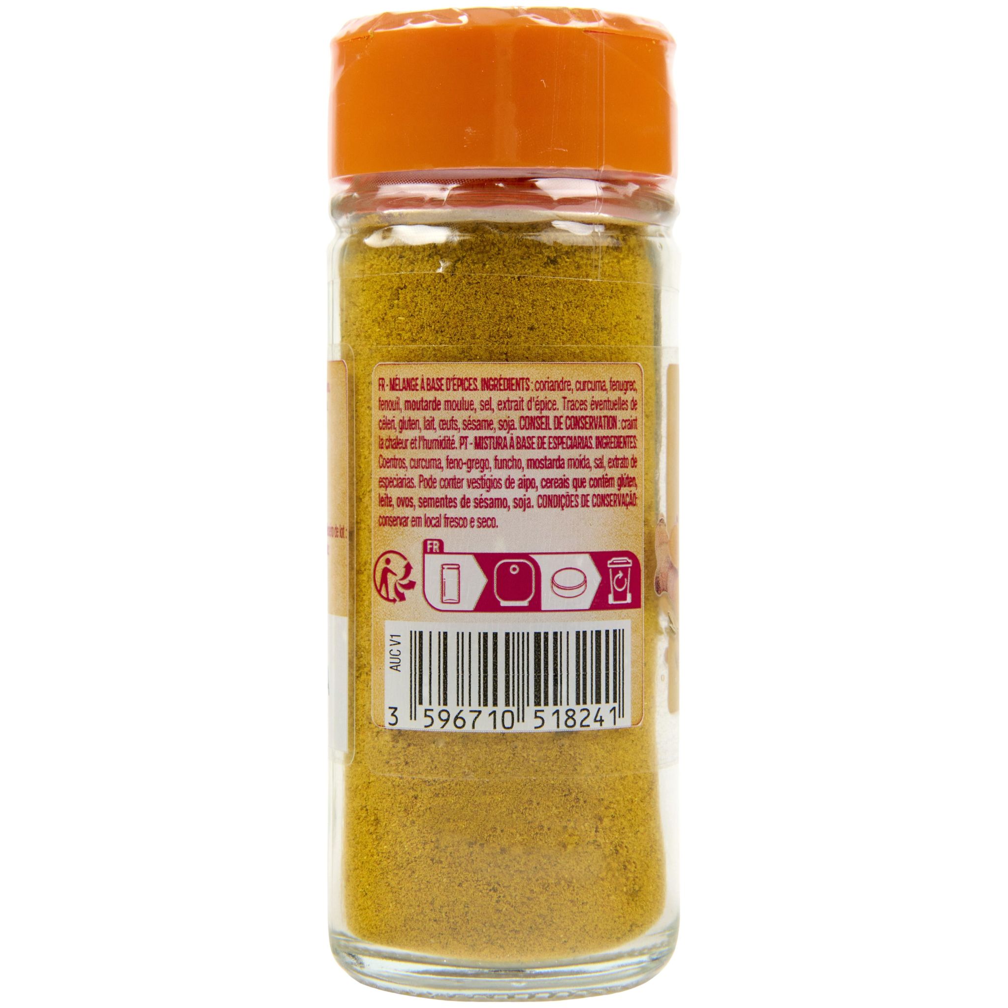 Voir la diapositive 3 : AUCHAN Ras el hanout 38g