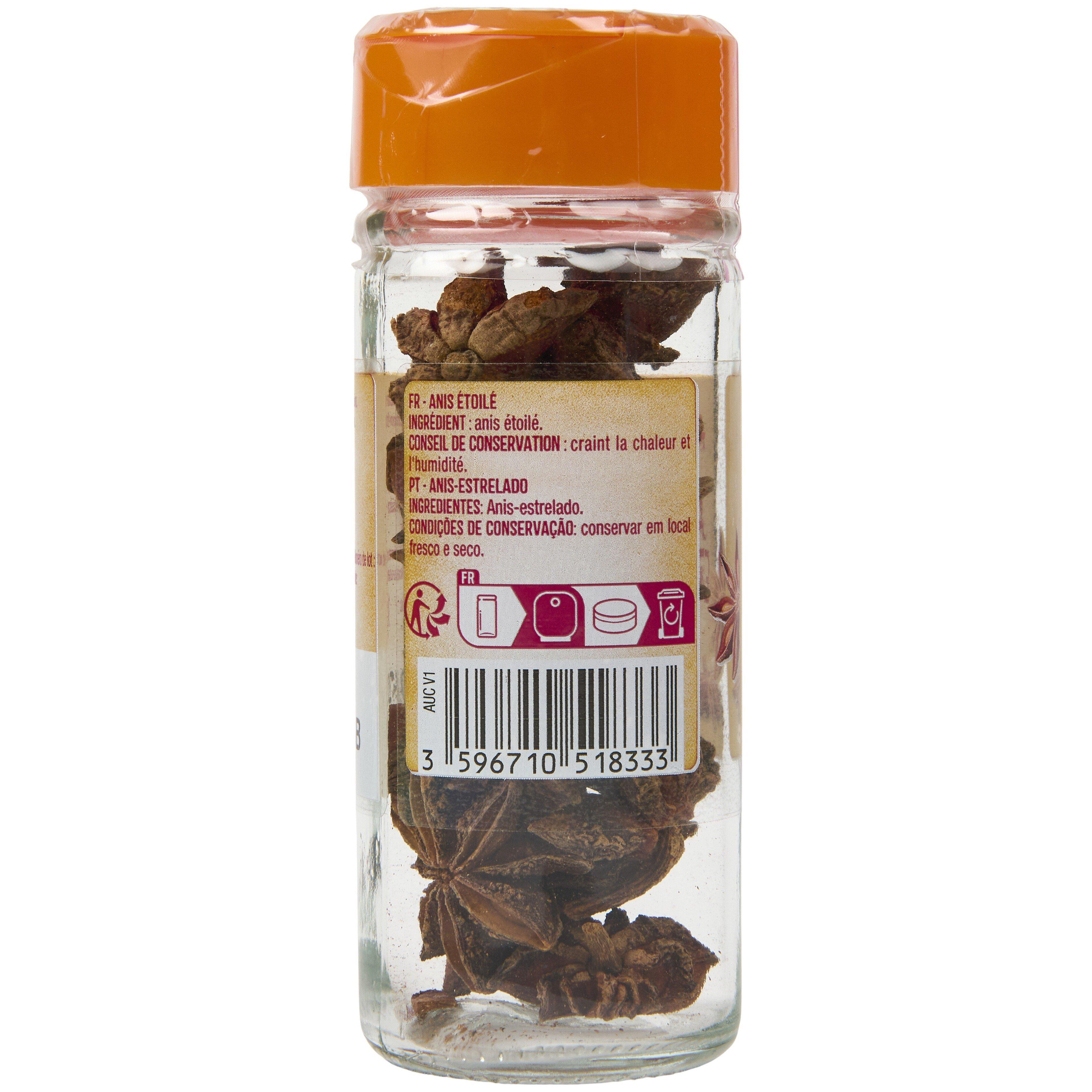 Voir la diapositive 2 : AUCHAN Anis étoilé 14g