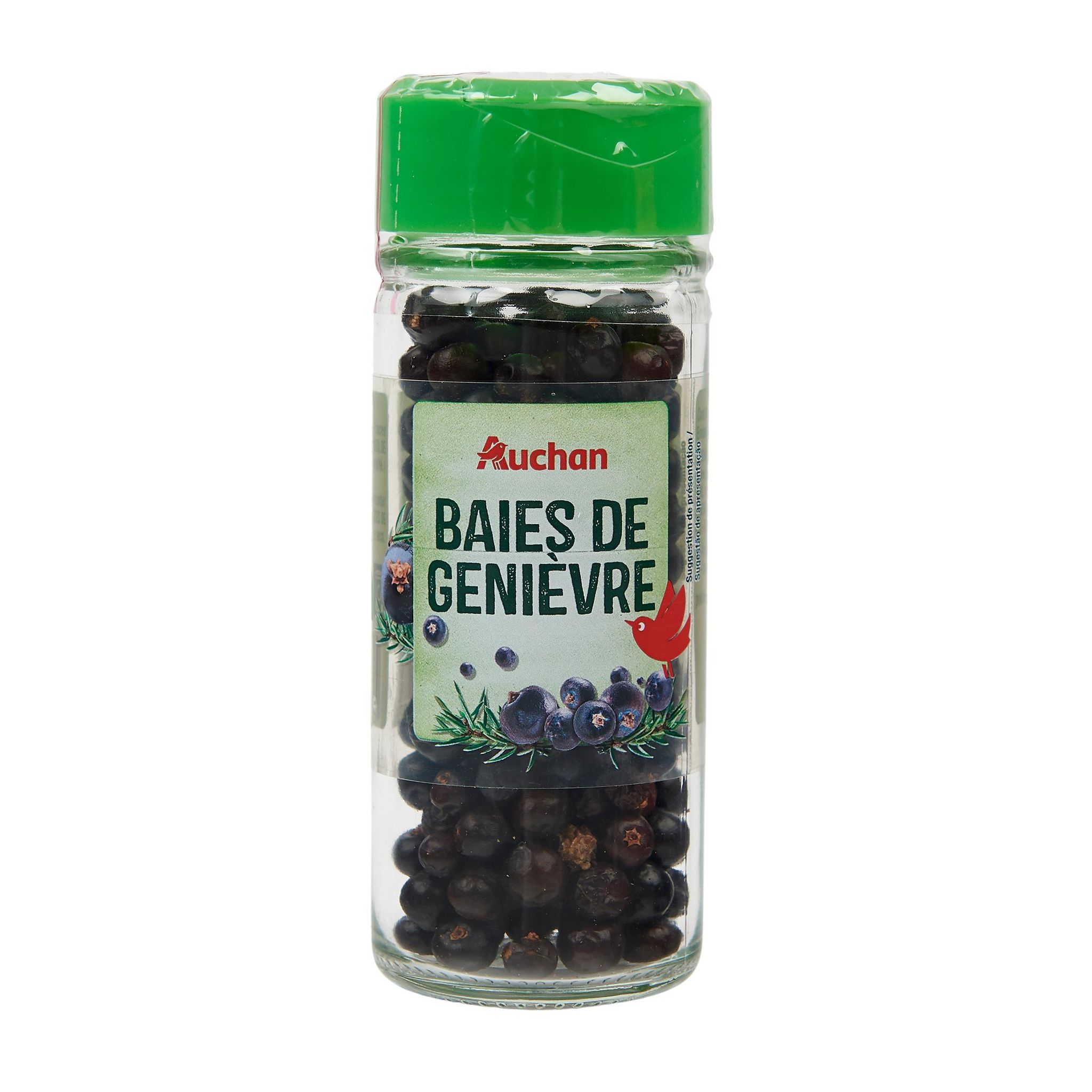 Voir la diapositive 3 : AUCHAN Baies de Genièvre 28g