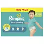PAMPERS Baby-dry couches taille 6 (13-18kg) 102 couches