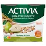 ACTIVIA Probiotique-yaourt céréales et poire 4x115g