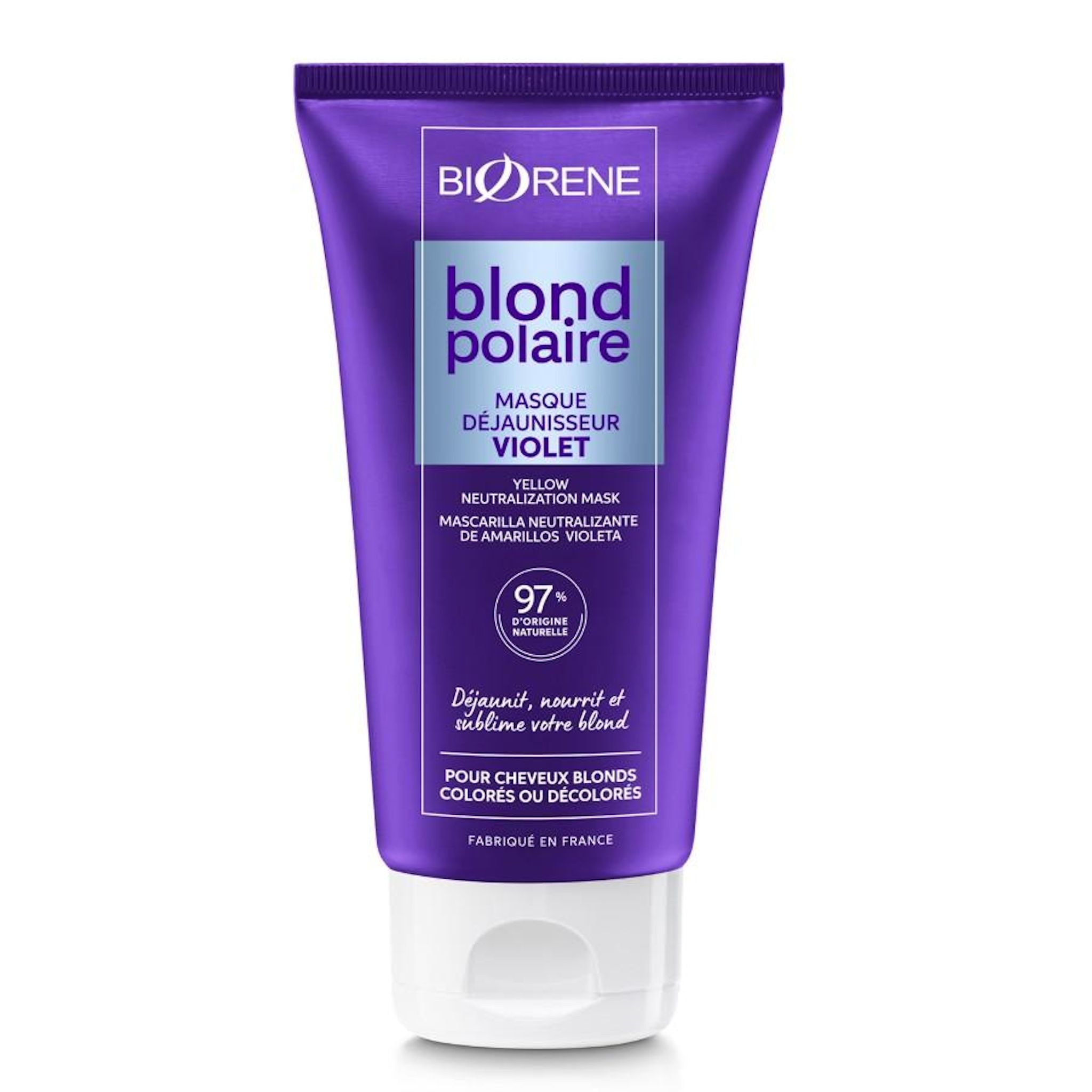 BIORENE Blond repair Masque déjaunisseur violet 150ml