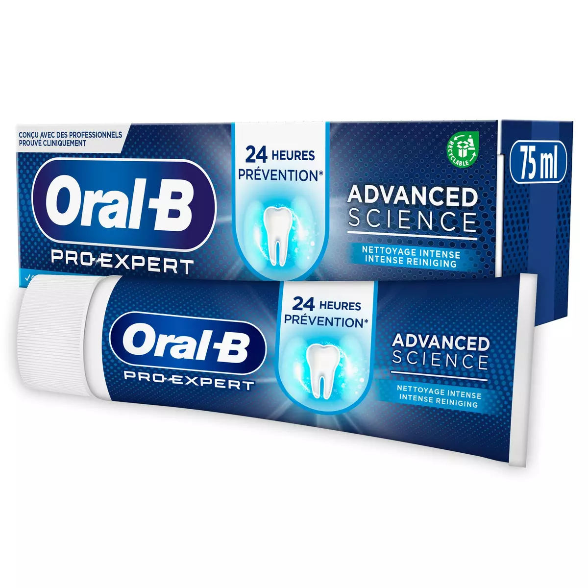 ORAL-B Pro Expert Dentifrice nettoyage intense 75ml