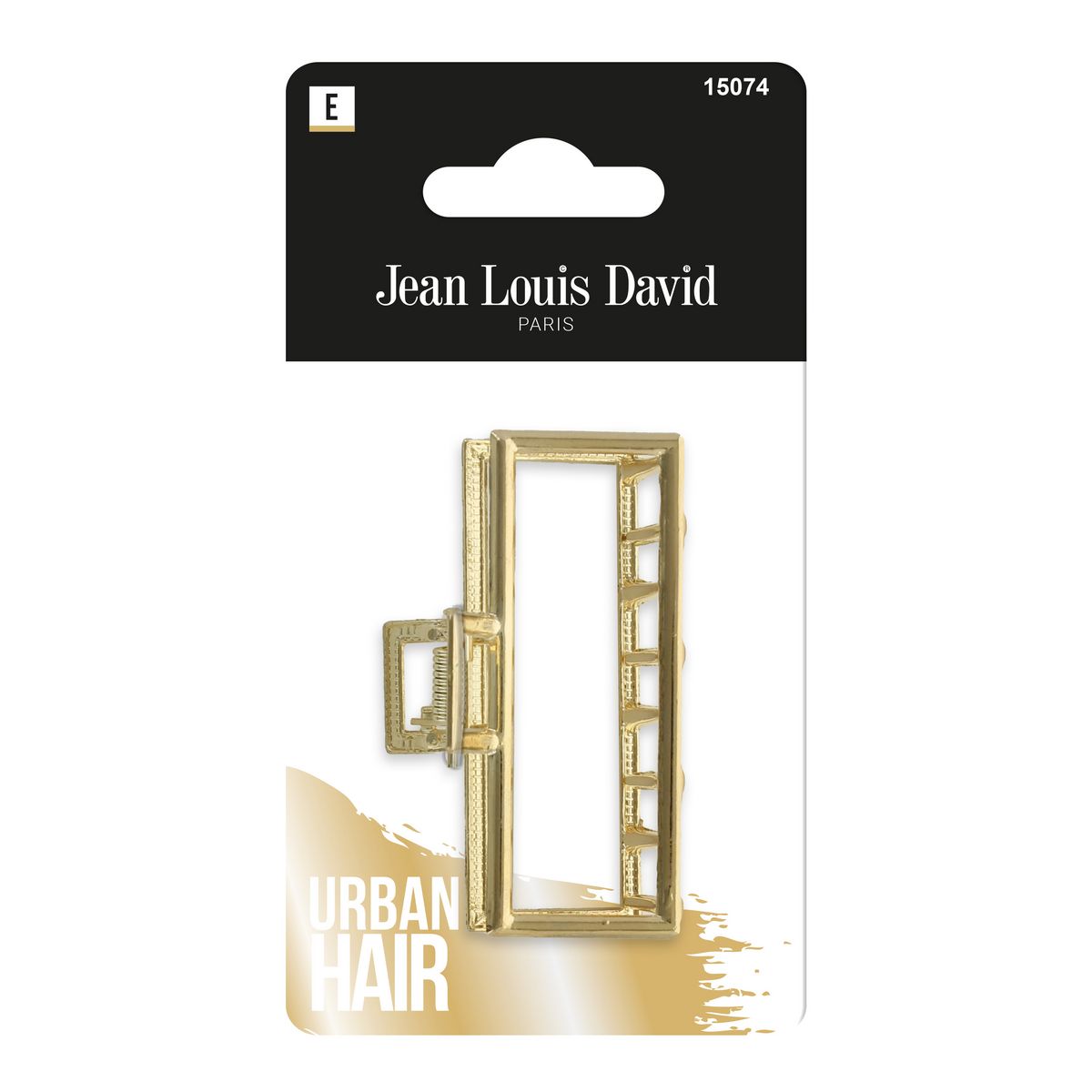 JEAN LOUIS DAVID Pince à cheveux dorée 1 pièce
