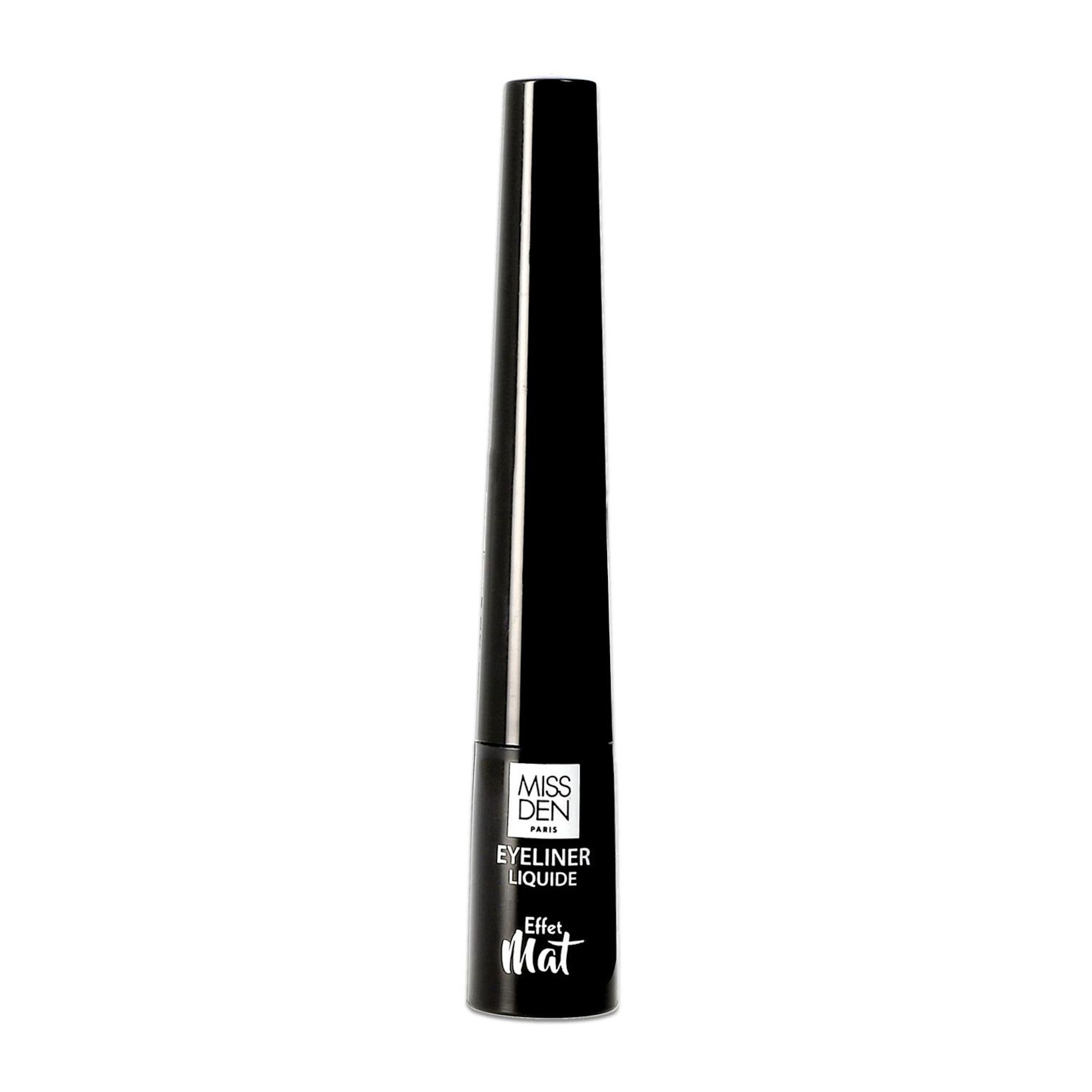 MISS DEN Eyeliner liquide effet mat noir 4ml