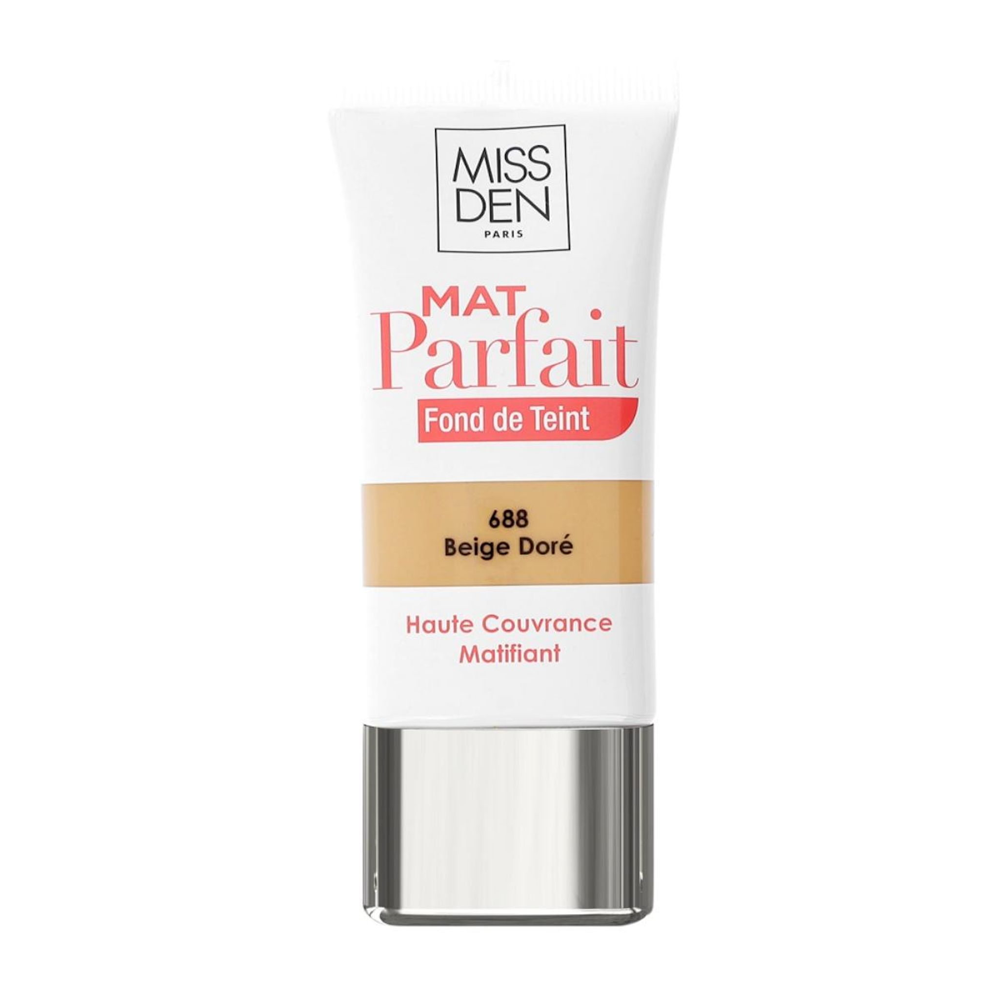 MISS DEN Mat Parfait Fond de teint liquide 688 beige doré 30ml