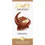 LINDT Création Tablette de chocolat au lait Tiramisu 1 pièce 150g