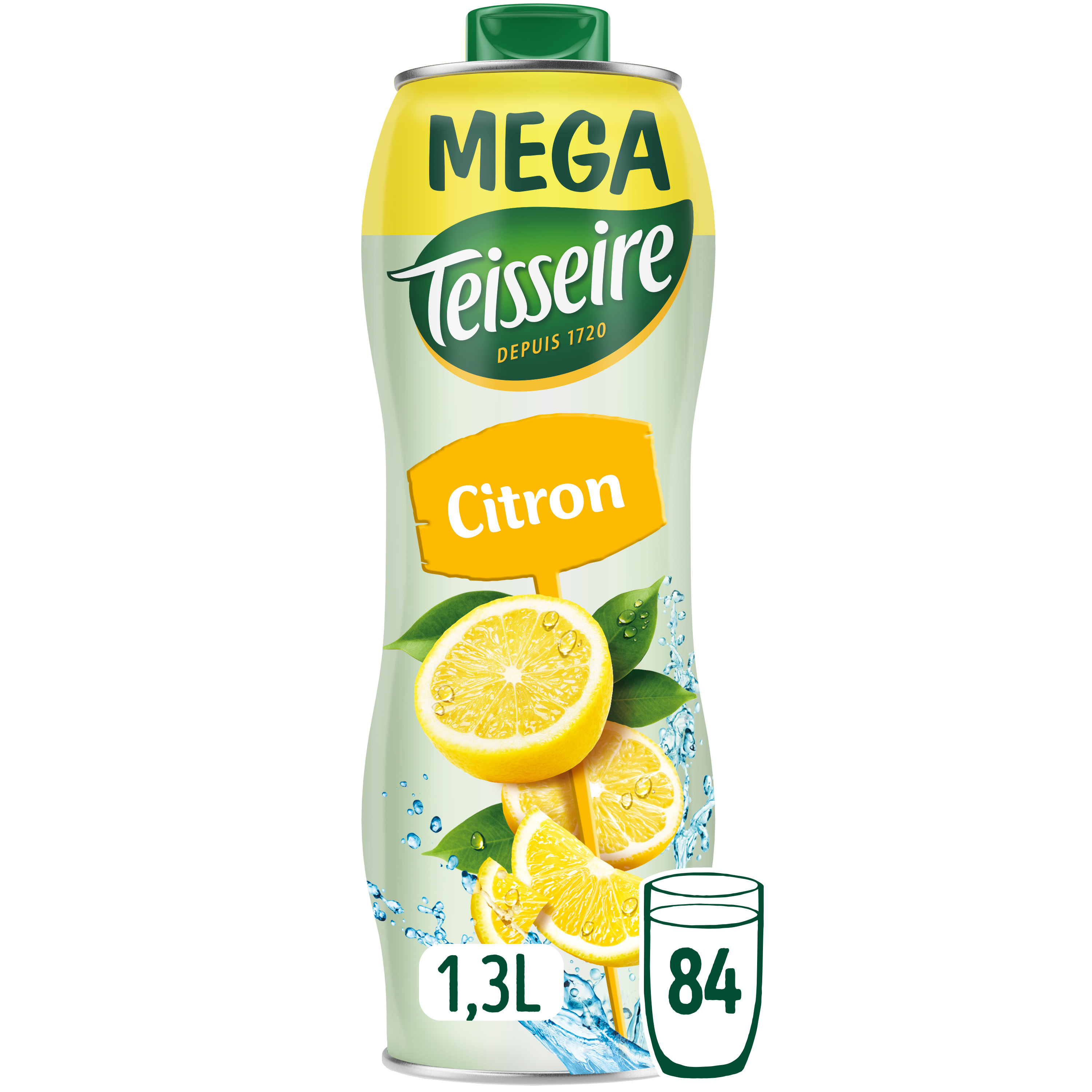 TEISSEIRE Sirop de citron bidon 1.3l