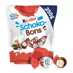 KINDER Schokobons Œufs en chocolat fourrés au lait et aux noisettes 350g