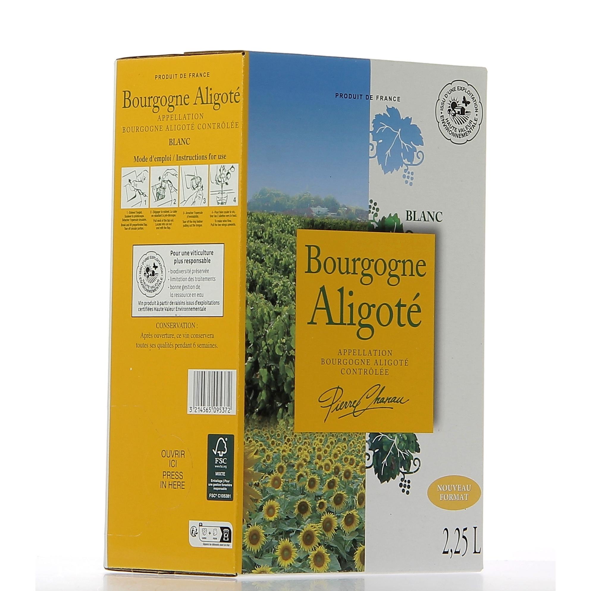AOP Pierre Chanau Bourgogne Aligote blanc 2.25l