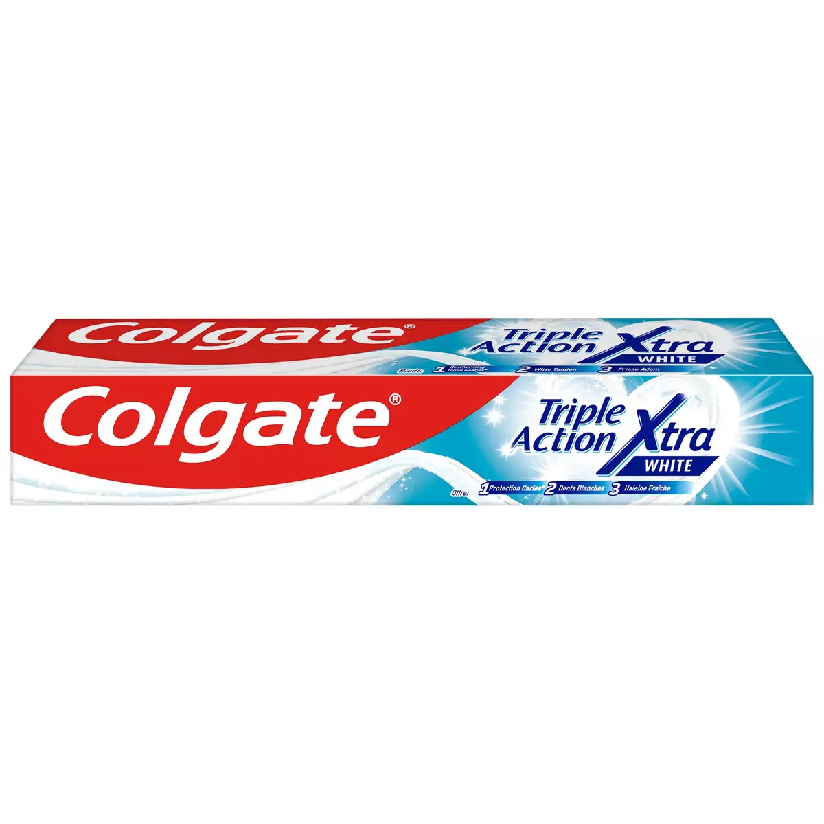COLGATE Dentifrice triple action extra white 75ml