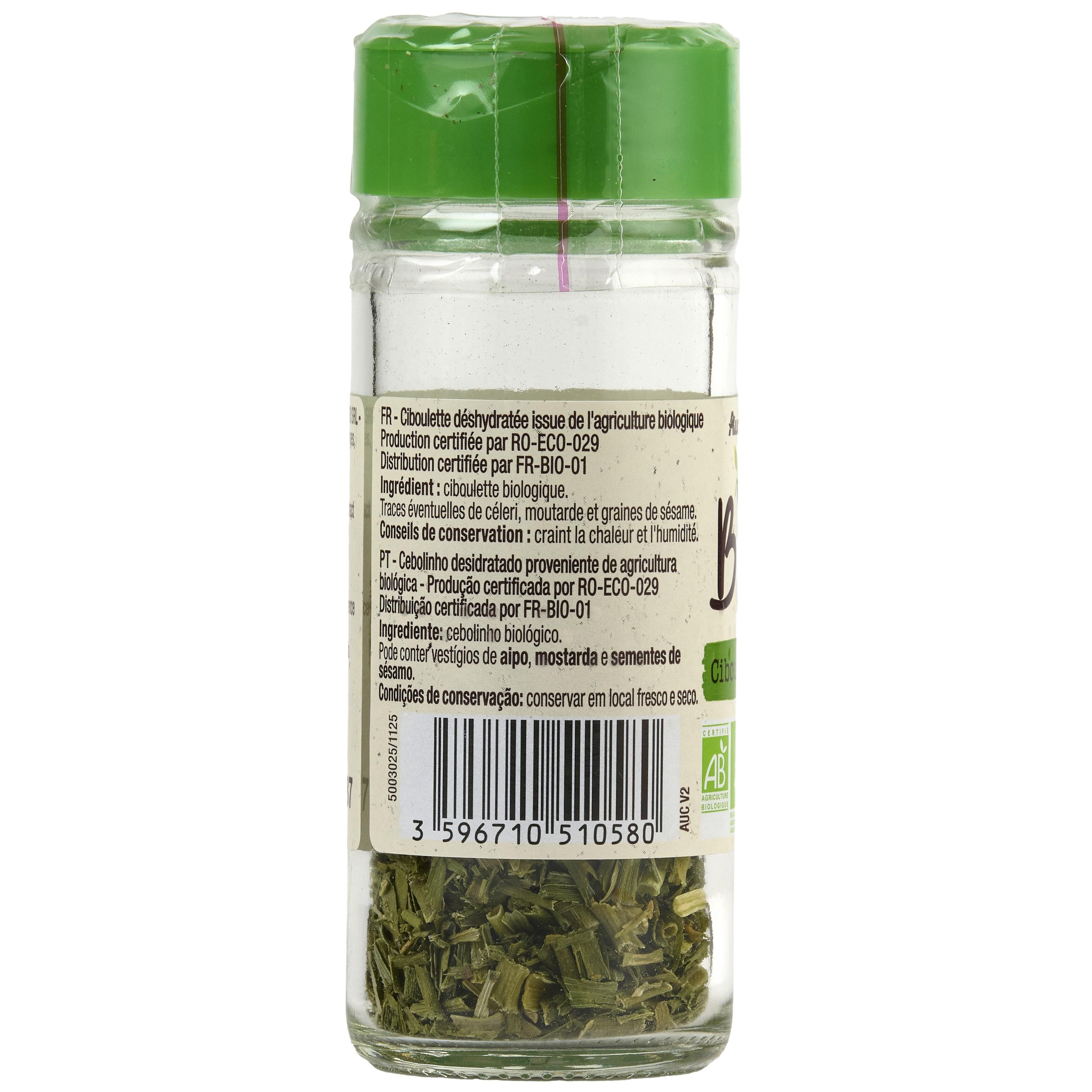 Voir la diapositive 3 : AUCHAN BIO Ciboulette bio 4g