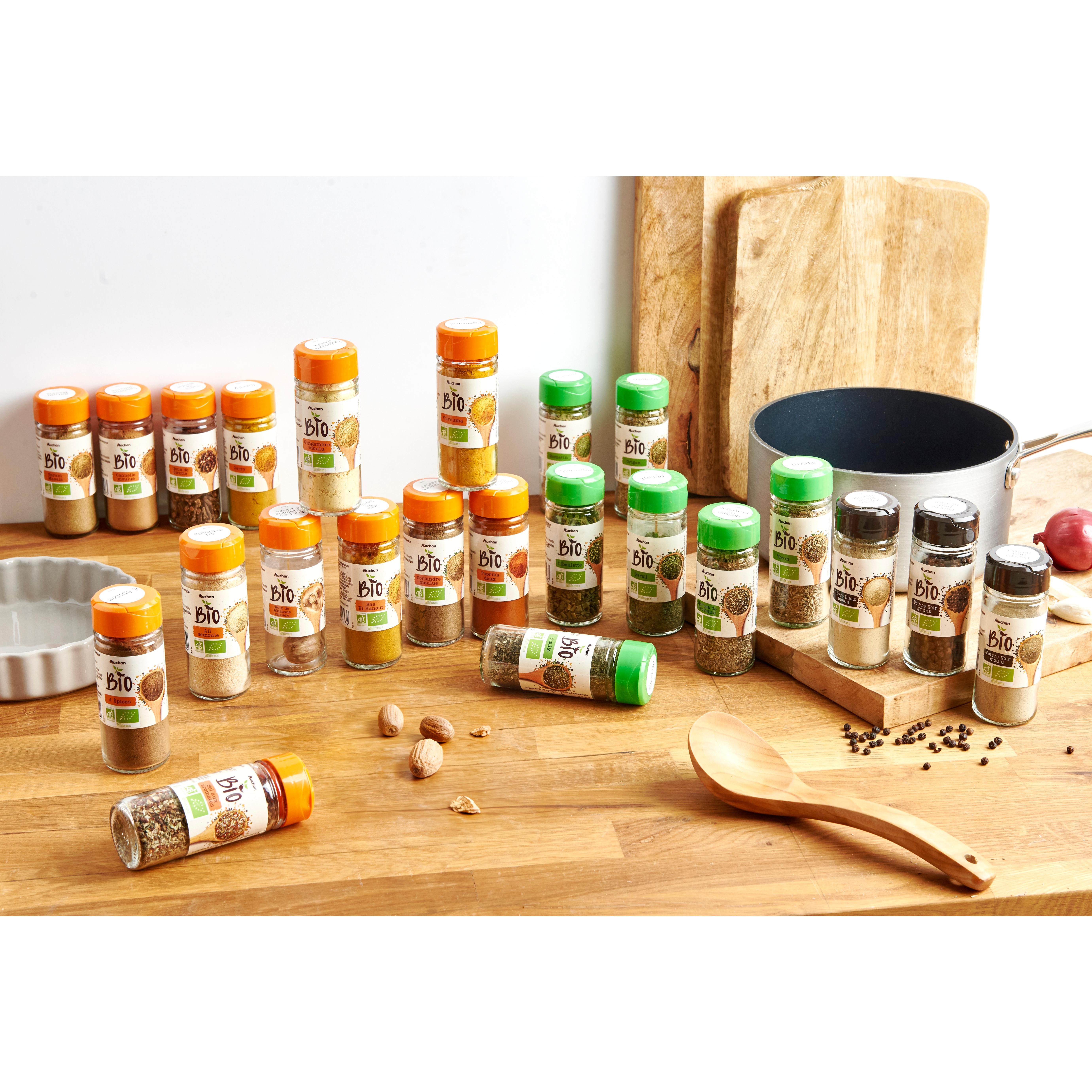 Voir la diapositive 3 : AUCHAN BIO Herbes de Provence 14g